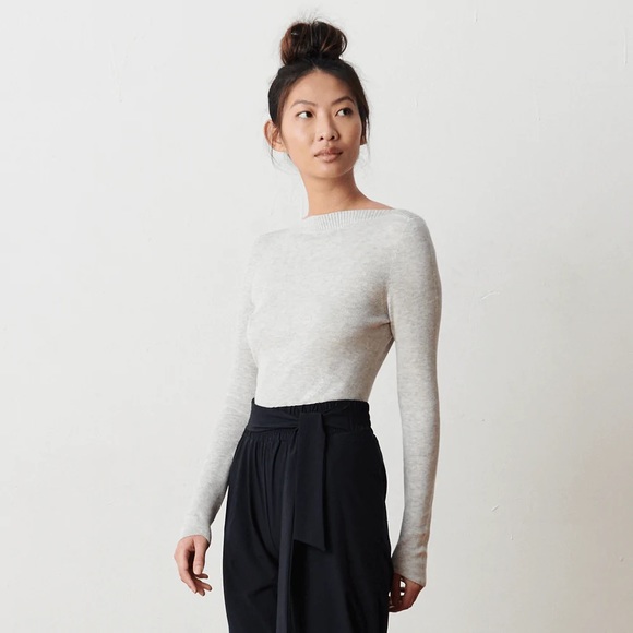 ADAY Branch Out Sweater, Cloud, Size S - Picture 2 of 13